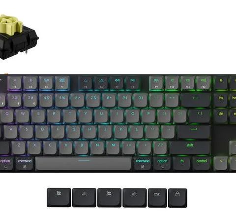 KEYBOARD WRL K1 RGB/BLACK K1X-B4 KEYCHRON
