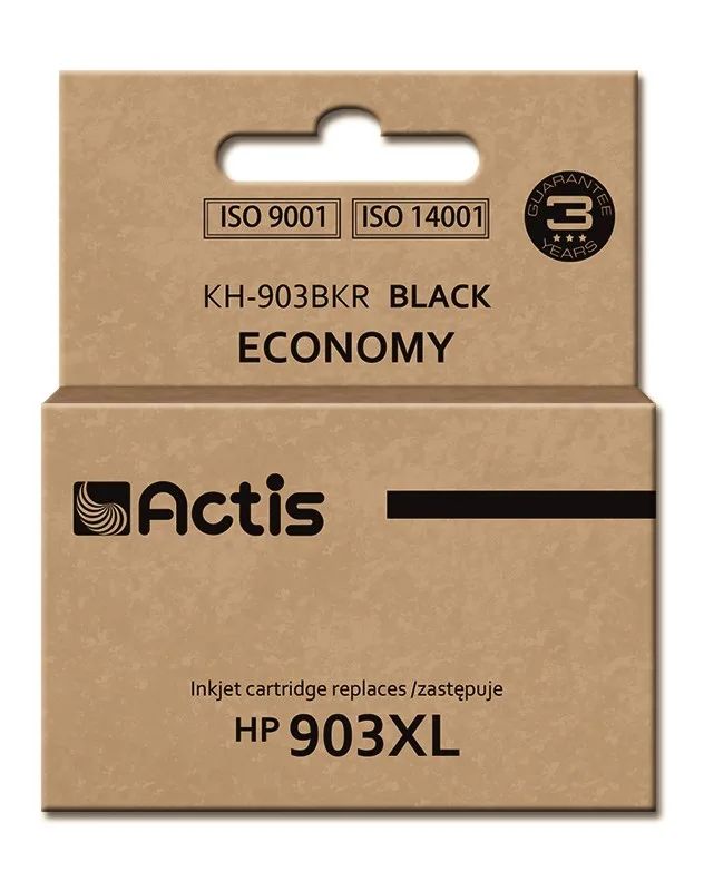 Actis KH-903BKR Ink (replacement for HP 903XL T6M15AE; Standard; 30 ml; black) - New Chip