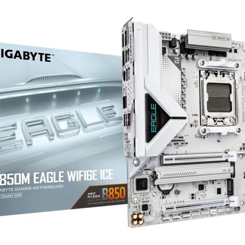 Mainboard|GIGABYTE|AMD B850|SAM5|Micro-ATX|Memory DDR5|Memory slots 4|B850MEAGLEWF6EICE