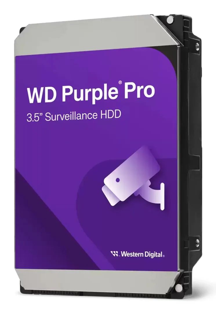 HDD|WESTERN DIGITAL|Purple Pro|12TB|512 MB|7200 rpm|3,5"|WD122PURP
