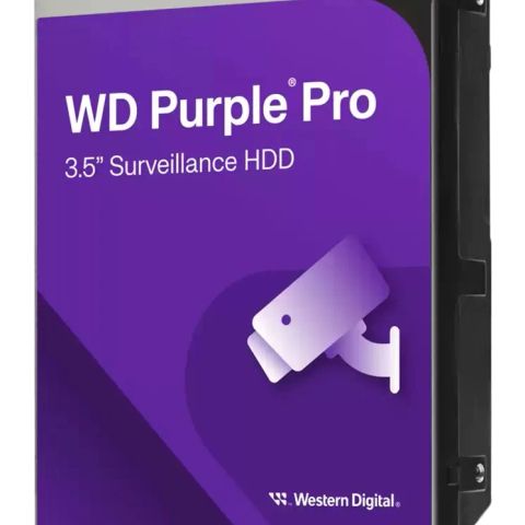 HDD|WESTERN DIGITAL|Purple Pro|12TB|512 MB|7200 rpm|3,5"|WD122PURP