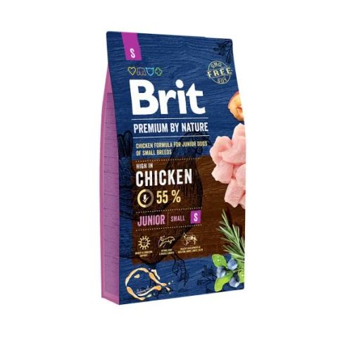 BRIT Premium by Nature S Junior - dry dog food - 8 kg