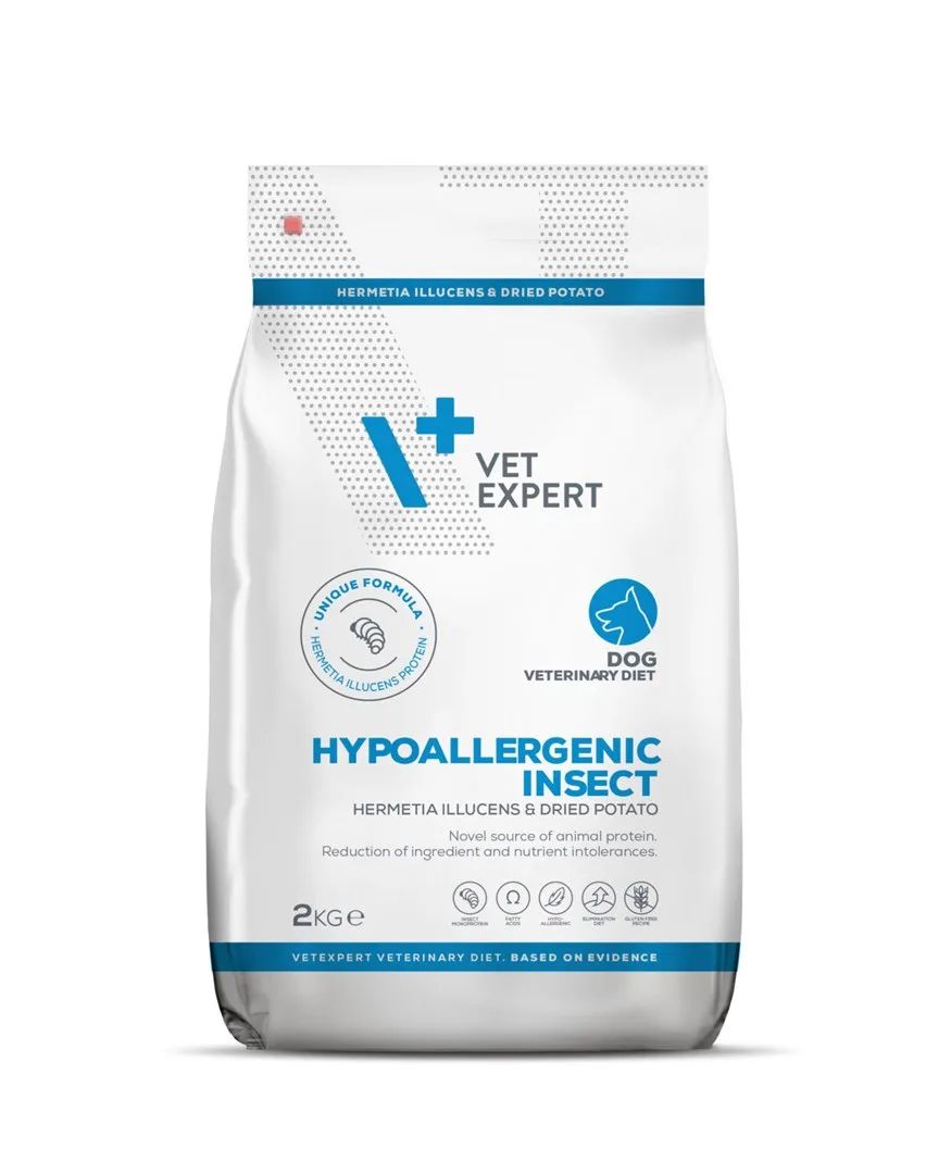 VETEXPERT Veterinary Diet Hypoallergenic Insect Dog - dry dog food - 2 kg