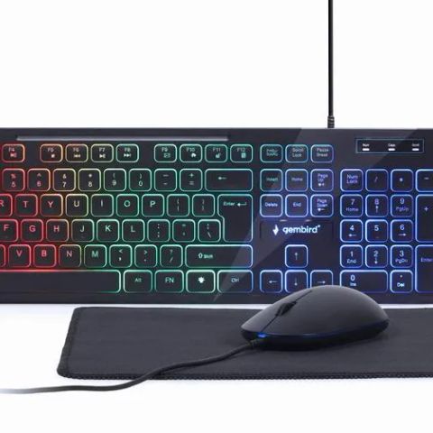 KEYBOARD +MOUSE USB ENG/KBS-UML-01 GEMBIRD