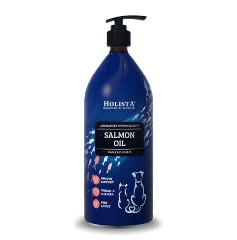 HOLISTA Salmon oil - supplements for dogs and cats - 1000ml