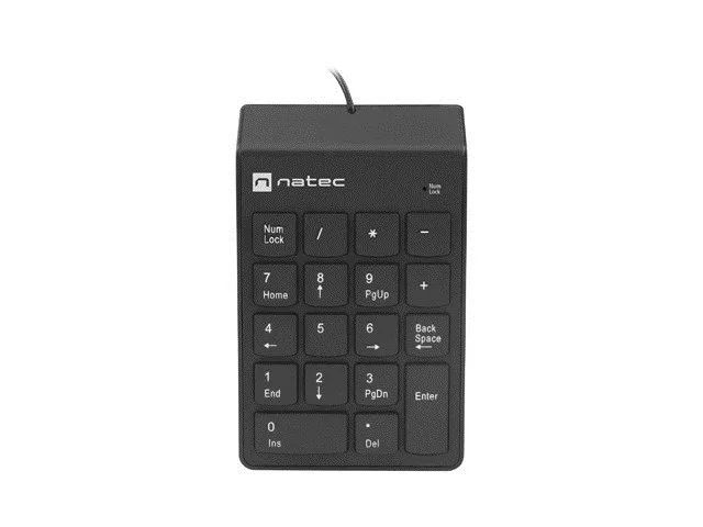 NATEC NUMERIC KEYBOARD GOBY 2 USB BLACK