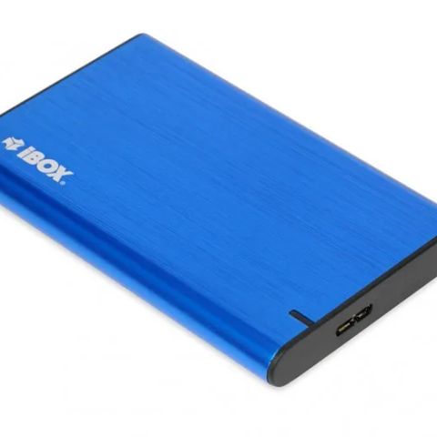 iBox HD-05 HDD/SSD enclosure Blue 2.5"