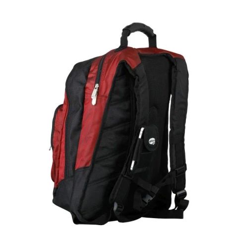 Addison 311015 notebook case 39.6 cm (15.6") Backpack Black, Burgundy