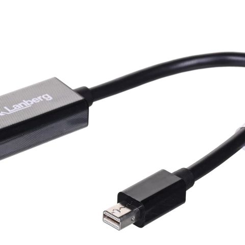 Lanberg Adapter Cable DisplayPort Mini to HDMI, 20 cm | AD-0005-BK