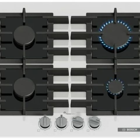 Bosch Serie 6 PPP6A2I40 Gas hob White, Black