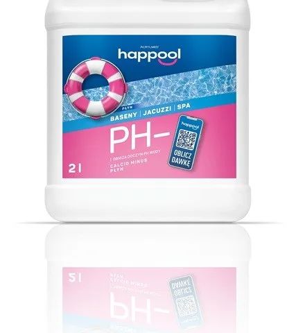 Acrylmed CALCID MINUS Liquid for lowering the pH of pool water, 2 litres