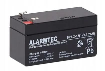 BATTERY 12V 12AH VRLA/BP12-12 ALARMTEC EMU