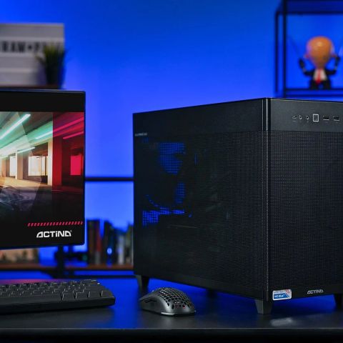 Actina 5901443431787 PC AMD Ryzen™ 5 7500F 32 GB DDR5-SDRAM 1 TB SSD NVIDIA GeForce RTX 5060 Windows 11 Home Mini Tower Black