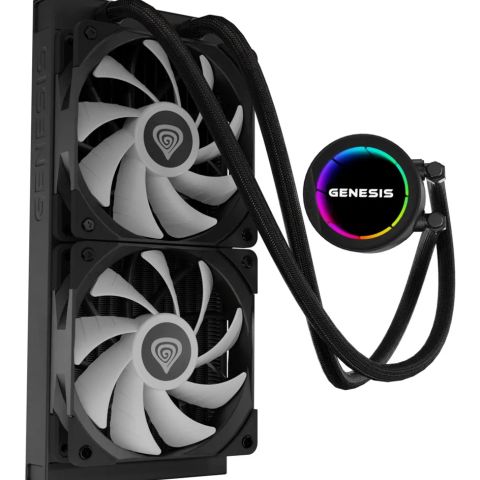 GENESIS NLG-2319 computer cooling system Processor All-in-one liquid cooler Black