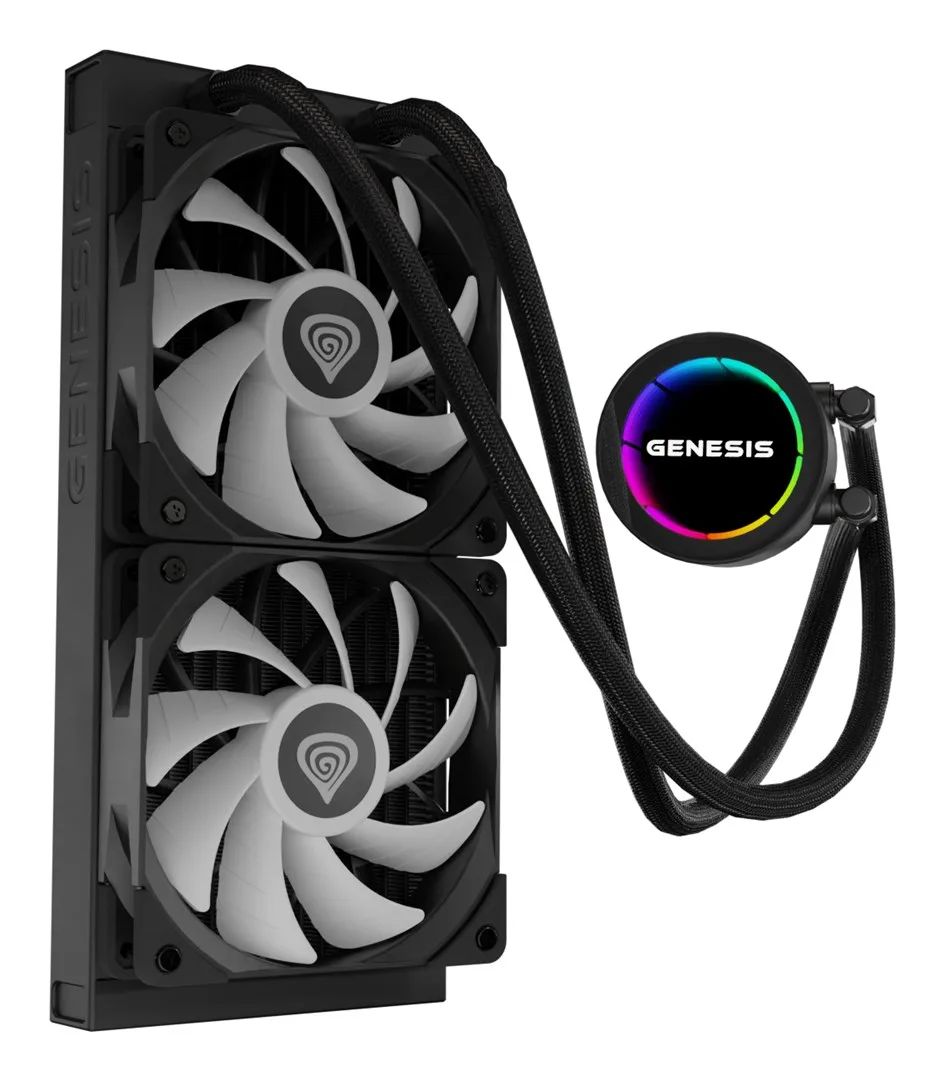 GENESIS NLG-2319 computer cooling system Processor All-in-one liquid cooler Black