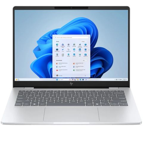 HP OmniBook 7 AI 14-fr0003nw Intel Core Ultra 5 225U Laptop 35.6 cm (14") 2K Display 16 GB LPDDR5 SDRAM 512 GB SSD Wi-Fi 6E (802.11ax) Windows 11 Pro AI PC Silver
