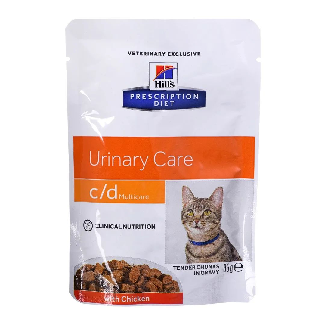 HILL'S PRESCRIPTION DIET Feline c/d Multicare Wet cat food Chicken 85 g