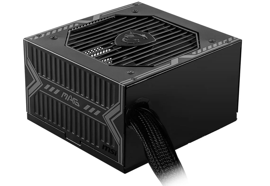 Power Supply|MSI|550 Watts|Efficiency 80 PLUS BRONZE|PFC Active|MAGA550BN