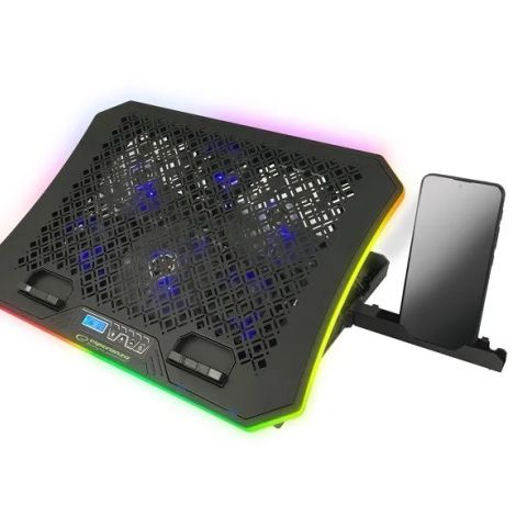 Esperanza GALERNE laptop cooling pad 48.3 cm (19") 2100 RPM Black