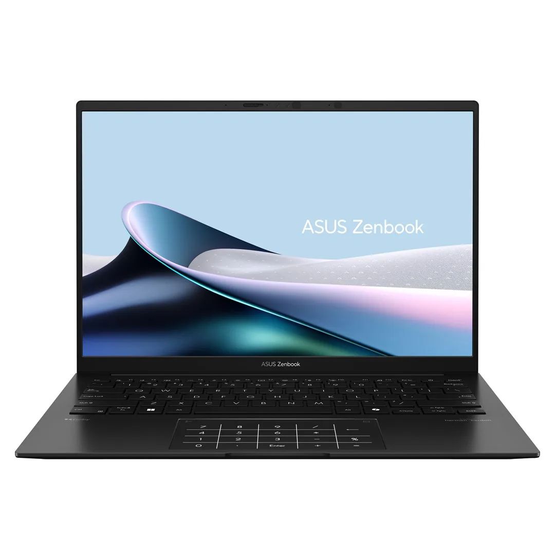 ASUS Zenbook 14 OLED UM3406HA-WS74T laptop AMD Ryzen™ 7 8840HS 35.6 cm (14") Touchscreen WUXGA 16 GB LPDDR5x-SDRAM 512 GB SSD Wi-Fi 6E (802.11ax) Windows 11 Home Black New Repack/Repacked