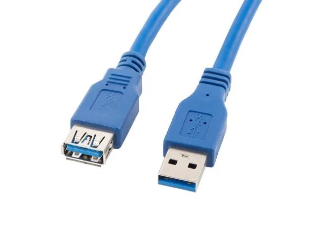 Lanberg | Lanberg USB-A 3.0 Cable, 1.8 m | CA-US3E-10CC-0018-B | USB Type-A to USB Type-A
