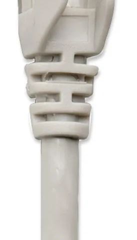 Intellinet Network Patch Cable, Cat5e, 3m, Grey, CCA, U/UTP, PVC, RJ45, Gold Plated Contacts, Snagless, Booted, Lifetime Warranty