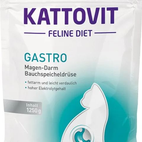 Kattovit Gastro 1.25kg cats dry food Adult Vegetable