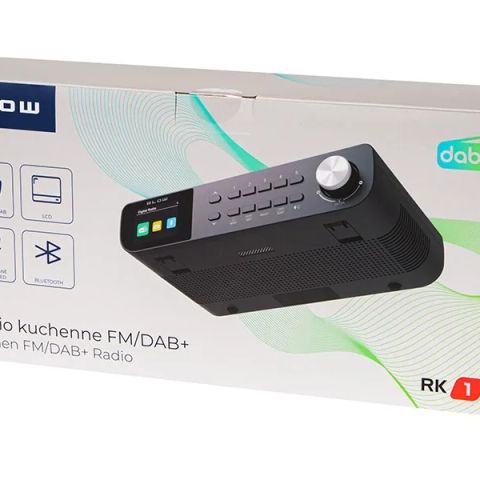 FM/DAB+ BLOW RK1 kitchen radio, black
