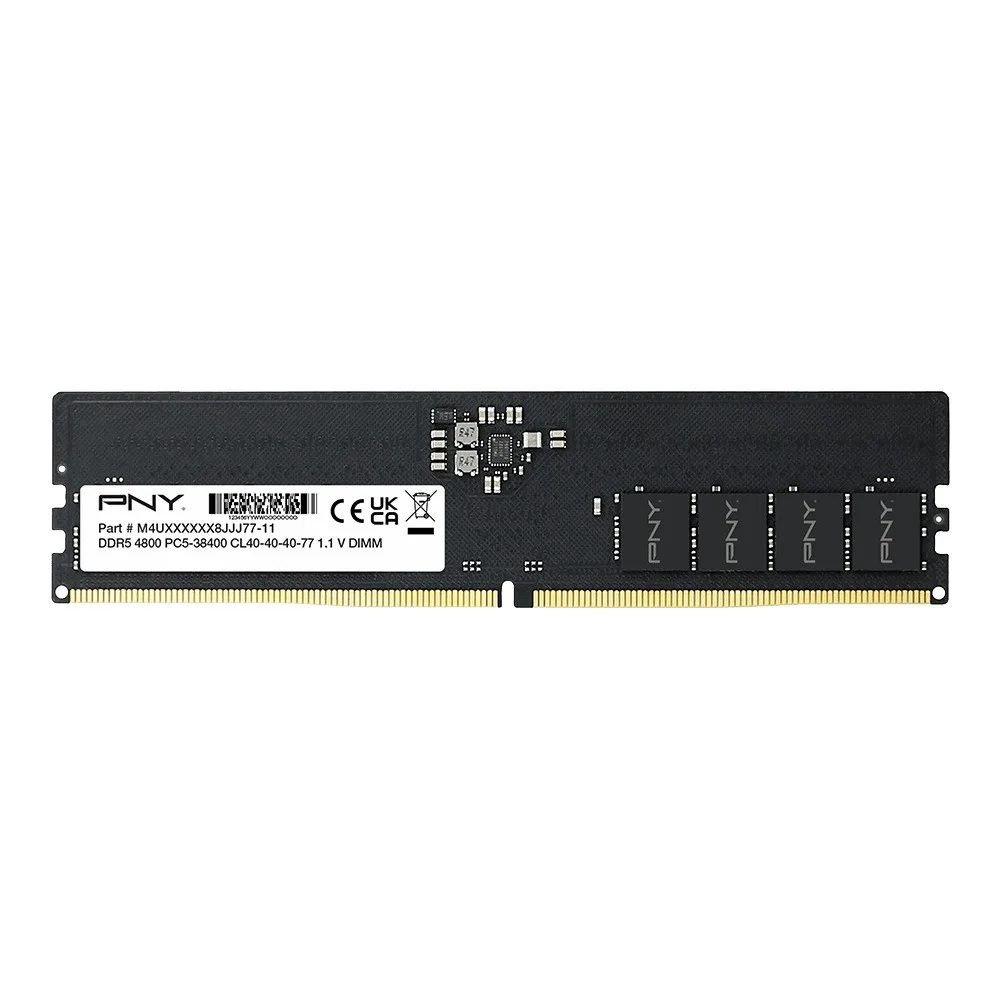 PNY MD16GSD54800-SB memory module 16 GB 1 x 16 GB DDR5 ECC