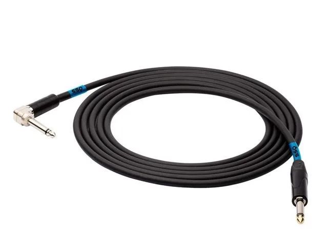 SSQ JMPJMK1 SS-1439 Cable Jack Mono - Jack Mono (90 degree angle) 1 m Black