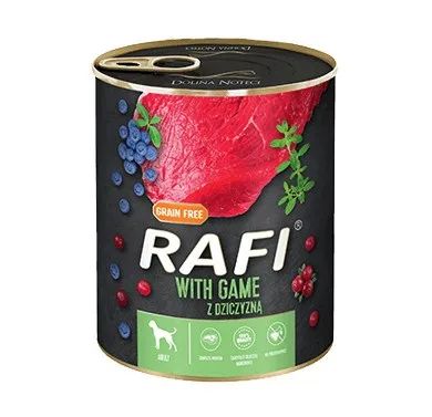 Dolina Noteci Rafi Dog wet food with venison - 800g