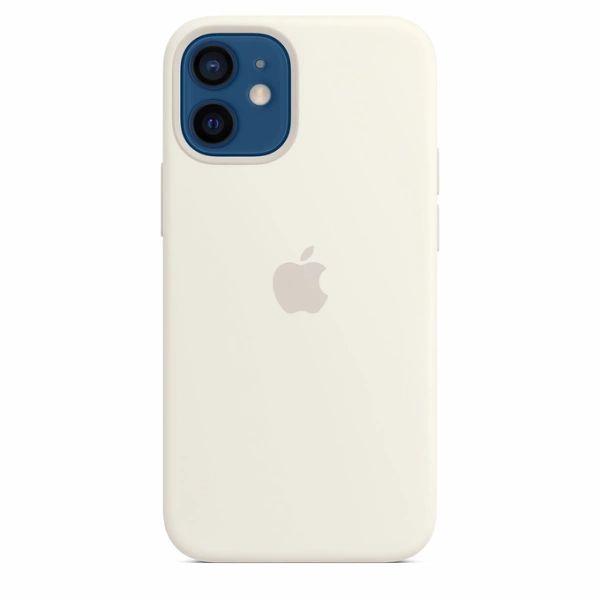 iPhone 12 mini Silicone Case White Originaal Ümbris
