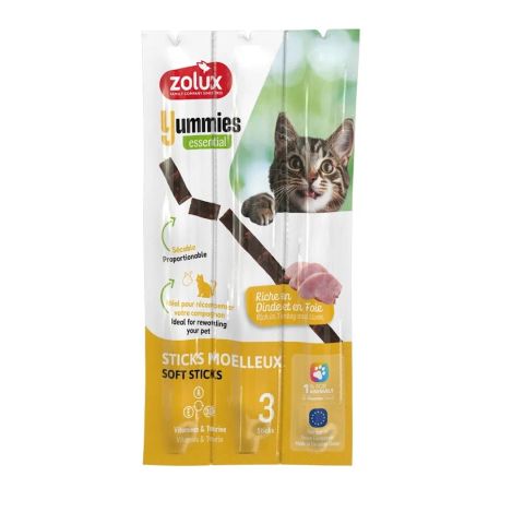 ZOLUX Yummies Turkey with liver - cat treats - 3x5g