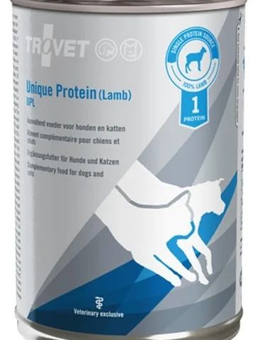 TROVET Unique Protein UPL with lamb - Wet dog and cat food - 400 g