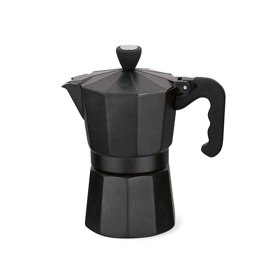Kawiarka aluminiowa (3 filiżanki; 150 ml) MR-1666-3-BLACK MAESTRO