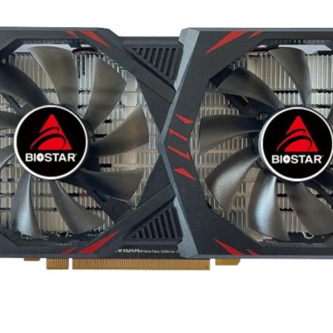 Graphics Card|BIOSTAR|NVIDIA GeForce GTX 1660 TI|6 GB|GDDR6|192 bit|PCIE 3.0 16x|GPU 1500 MHz|Dual Slot Fansink|1xDVI-D|1xHDMI|1xDisplayPort|VN1666TF69