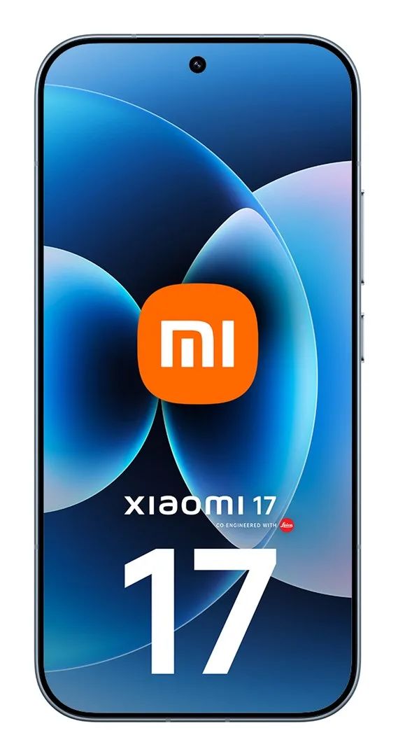 Xiaomi 17 Ice Blue - 6.3" 5G smartphone, 12 GB RAM, 512 GB storage, 6330 mAh battery (blue)