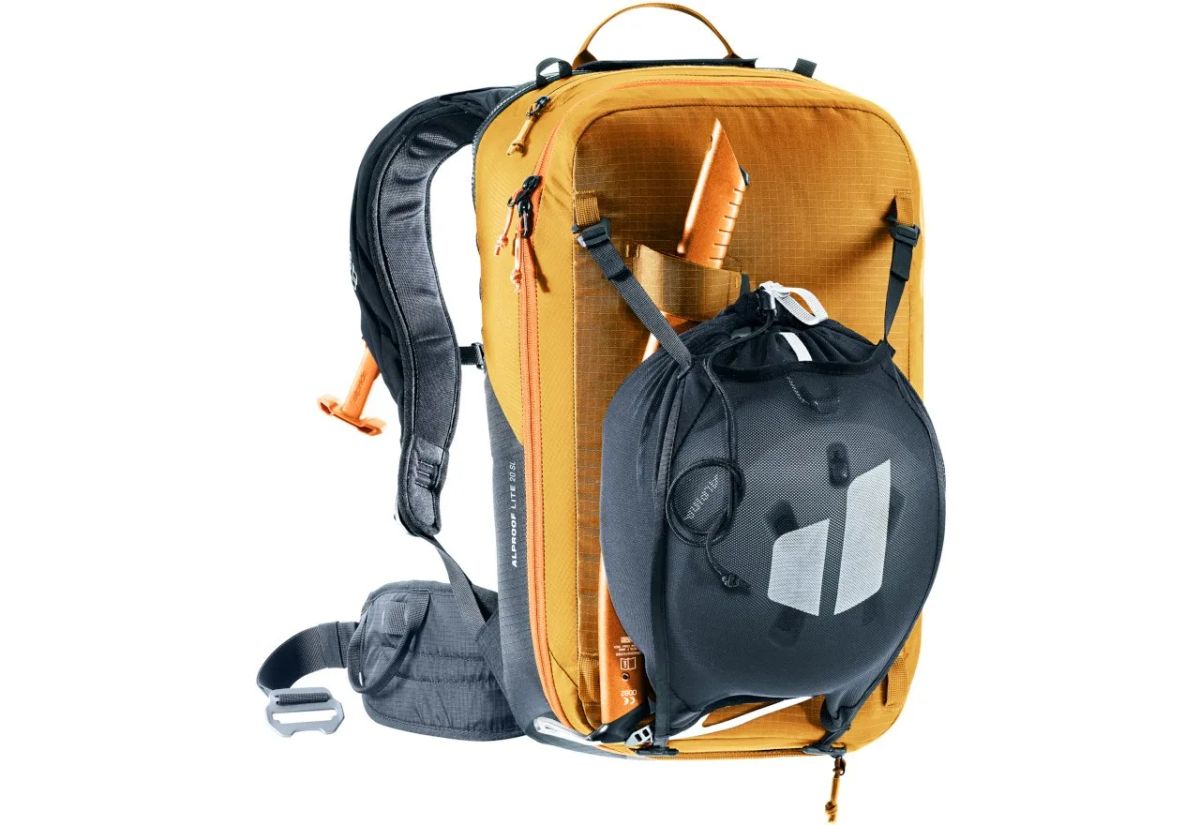 Deuter Alproof Lite 20 SL cinnamon/black - avalanche rucksack