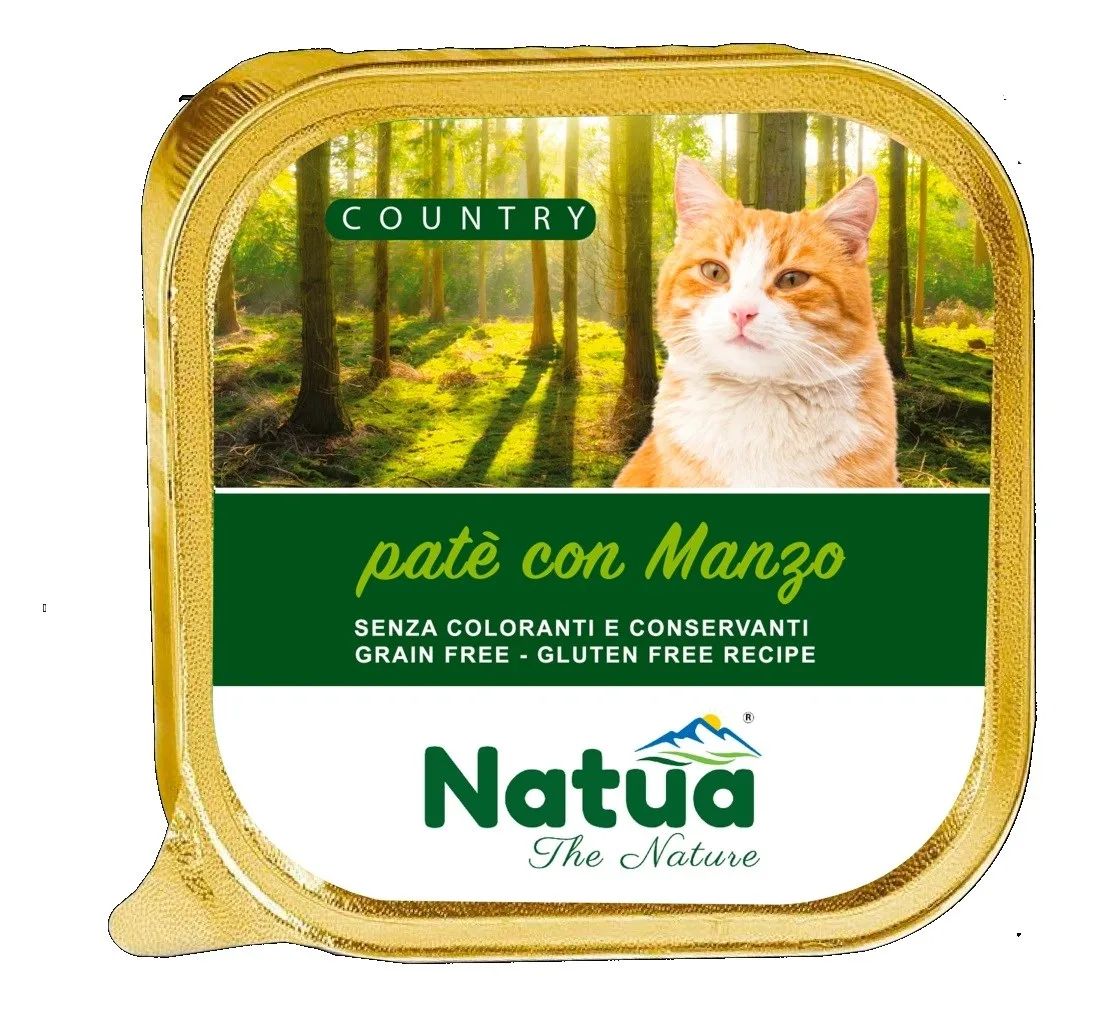 NATUA Country Beef - wet cat food - 100g