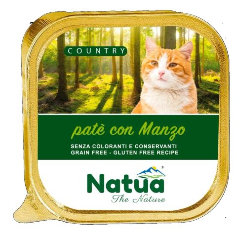 NATUA Country Beef - wet cat food - 100g