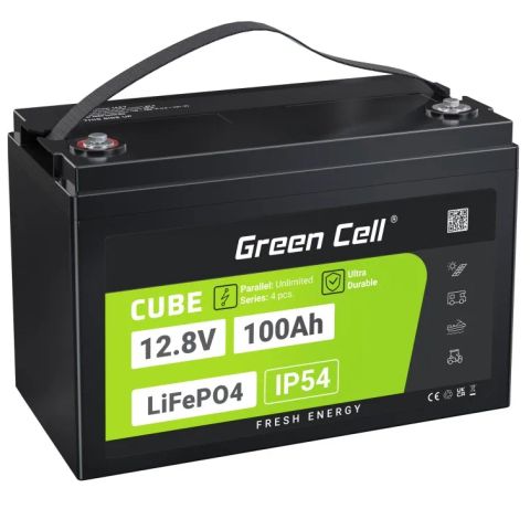 Green Cell LFPGC12V100AH UPS battery Lithium Iron Phosphate (LiFePO4) 12.8 V 100 Ah