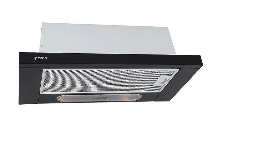 Elica Elite 14 LUX 60 BL Semi built-in (pull out) Black 368 m³/h