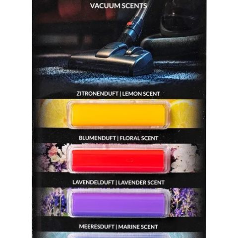 Fragrance refill for vacuum cleaner, mix of 5 fragrances, Frischer, 5 pcs.