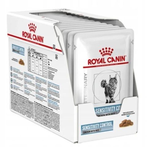 ROYAL CANIN Sensitivity Control Chicken Gravy - wet cat food - 12 x 85g