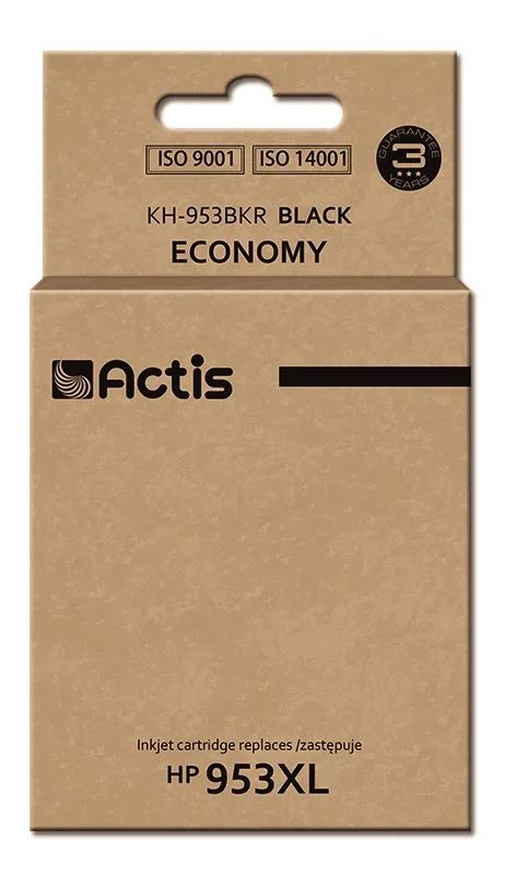 Actis KH-953BKR ink (replacement for HP 953XL L0S70AE; Standard; 50 ml; black)- New Chip