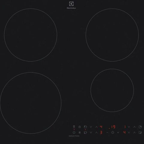 Electrolux EIT60433CT hob Black Built-in Zone induction hob 4 zone(s)