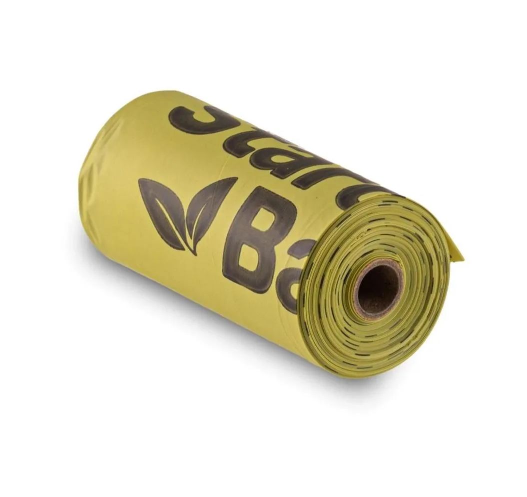 STARCH BAG - Dog poop bags - 1 x 15 pcs