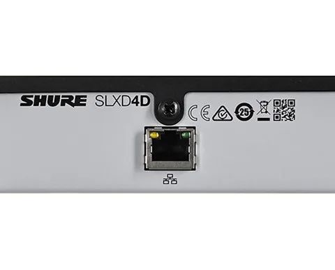 Shure SLXD24DE/B58-G59 - dual digital wireless system with two transmitters/handheld microphones (470 - 514 MHz)