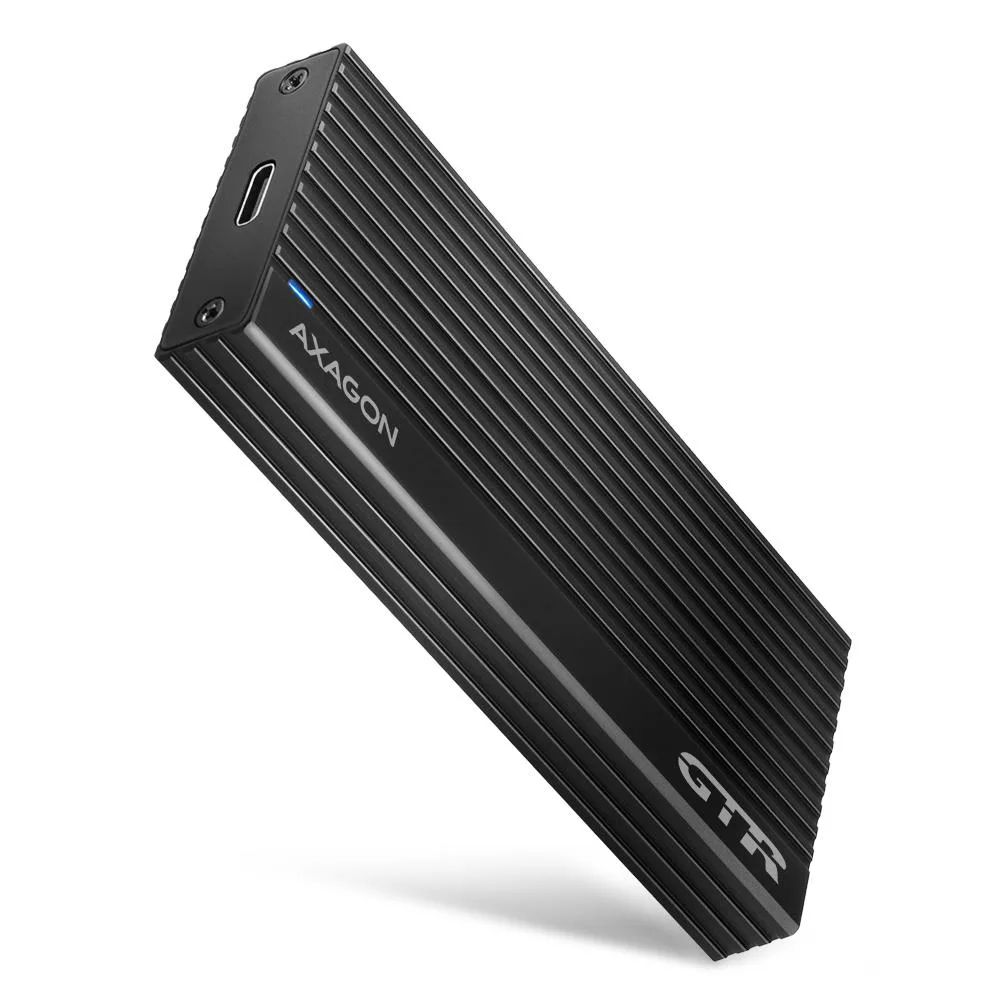 SSD ACC ENCLOSURE M.2 NVME/USB-C EEM2-GTR AXAGON