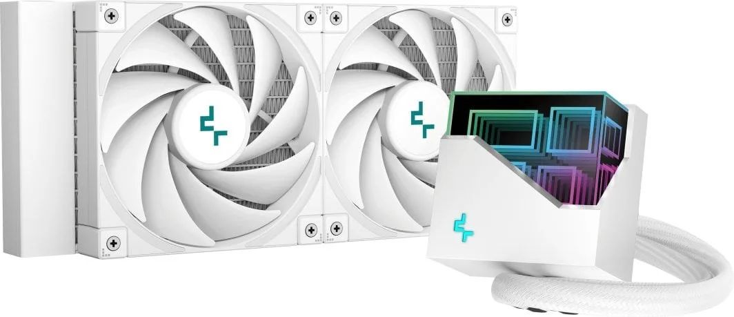 DeepCool LT520 WH Processor All-in-one liquid cooler 12 cm White 1 pc(s)